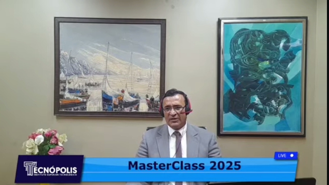 Finalizó la MasterClass organizada por el Instituto Superior Tecnológico Tecnópolis